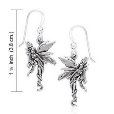 TAKE AN ADDITIONAL 20% OFF THE ALREADY REDUCED SALE PRICE - ADDITIONAL 20% IS DEDUCTED AT CHECKOUT Solid Sterling Silver These sweet little solid sterling silver Curious Fairy Earrings will make you smile. With long flowing hair and detailed wings, they will dance around your head and into your heart. A beautiful gift for anyone who still believes in the magical side of the world! Fairies symbolize spirituality, feminine energy, childhood and beauty in all its shapes and forms. No matter how old Firefly Fairy, Medieval Collectibles, Fairy Earrings, Wee Folk, Amy Brown, Sweet 16 Gifts, Beautiful Symbols, Celtic Knot Ring, Irish Jewelry