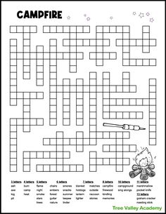 a crossword puzzle with words in english and spanish on the front, an image of a