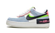 W AF1 Shadow CU8591 101 Sail Multicolor High-top Nike Air Force 1, Multicolor Nike Air Force 1 For Sports, Multicolor Nike Air Force 1 For Streetwear, Sporty Multicolor Nike Air Force 1, Nike Air Force 1 Shadow Pastel, Tenis Air Force, Air Force 1 Shadow, Retro Basketball Shoes, Retro Basketball