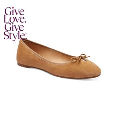 in stock Chic Brown Almond Toe Ballet Flats, Everyday Brown Slip-on Ballet Flats, Elegant Suede Slip-on Ballet Flats, Elegant Brown Ballet Flats Medium Width, Bare Beauty, Jet Setter, Dining Room Bench, Tech Gifts, Reclining Sectional