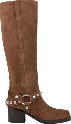 Marc Fisher LTD Ofida Knee High Boot (Women) | Nordstromrack Leather Boot, Marc Fisher, Tall Boots, Knee High Boots, Leather Boots, Knee High, Cinderella, Womens Boots, Boots