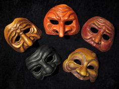 Italy French Gifts, Comedy And Tragedy, Character Types, Mask Masquerade, Caravaggio, Mask Making, Mask Design, Puppets