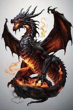 Dragon tattoo flying dragon with body emanating fire 2 Dragon And Fire Tattoo, Dragon Tattoo Drawing, Alas Tattoo, 30 Tattoo, Dragon Tattoo Ideas, Red Dragon Tattoo, Hyper Realistic Tattoo, Medieval Tattoo, Dragon Tattoo Art