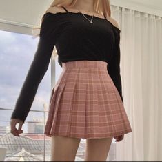 E Girl Outfits, Soft Girl Outfits, Cute Simple Outfits, Cosplay Outfits, Edgy Outfits, Lolita Fashion, Aesthetic Outfits, Aesthetic Fashion, Skirt Outfits