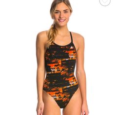 Adidas Swimsuit Designed For High Performance Competition. Super Cute, One Piece Swim Suit Made Of Polyester In Flat And Extra Dense To Keep Up W Intense Training Regime. Size 38 Available In Orange Size 40 Available On Green, Yellow, Red And Blue. Can’t Find Where You Can Put This Size On The Description. Casual Fitted Orange Swimwear, Casual Orange Sleeveless Swimwear, Casual Orange Swimwear For Sports, Orange Swimwear For Summer Workout, Casual Multicolor Bodysuit For Swimming, Multicolor Racerback Swimwear, Casual Orange Sports Swimwear, Adidas Casual Swimwear For Summer, Multicolor Workout Swimwear