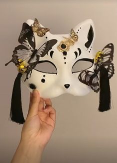 Japanese Fox Mask, Japanese Fox, Mask Aesthetic, Kitsune Mask, Japanese Mask, Mask Cute, Fox Mask, Kawaii Tattoo, Mask Masquerade