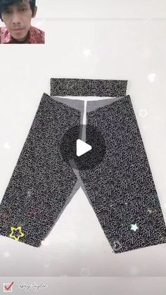 How To Sew A Short Pants, How To Stitch Short Kurti, Pola Seluar, Studi Pant Patterns, Tips Menjahit, Beginners Sewing, Sewing Tips And Tricks, Beading Crafts, Sewing Lessons