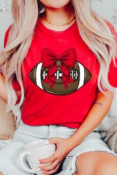 Red Bow Football Graphic Tee.Unisex Crew Neck Short Sleeve Tees.Crafted from premium materials, tailored to your lifestyle, ensuring a comfortable fit for any occasion.Family Group Uniforms Birthday Party Gift Concert Festival Events.High Quality Direct To Film Printed Graphic Design.100%COTTON,HEATHER(52%COTTON,48%POLY),ATH.HEATHER,BLACK HEATHER(90%COTTON,10%POLY)NICARAGUAMade In: Nicaragua Football Graphic Tee, Concert Festival, Film Prints, Birthday Party Gift, Graphic Design Print, Red Bow, Heather Black, British Indian, Swimwear Accessories