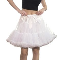 PRICES MAY VARY. Peticoat Skirt Size: Puffy skirt length 17.7 inches, The waistband of the short petticoat is made of elastic, flattering but stretchy material, the petticoat waistband can be stretched from 21.6 inches to 37.4 inches (fully stretched),tulle skirts for women Suitable for all kinds of body shapes, tulle skirts can be used as skirt supports to wear under your dresses to give them a fluffy look,so that you can easily show your elegance and temperament. Adult Tutu Fabric: The fabric Summer Crinoline Petticoat For Costume Party, Summer Costume Party Crinoline Petticoat, Cancan Petticoat Skirt For Costume Party, Cancan Petticoat For Costume Party, Ruffled Skirt Petticoat For Costume Party, Summer Full Skirt Petticoat For Costume Party, Can-can Petticoat For Costume Party, Party Skirt With Can-can Crinoline, Party Can-can Petticoat With Tiered Skirt