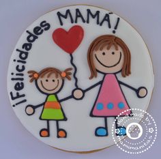 Mothers Cookies, Popsicles Cake, Cake Wallpaper, Dad Birthday Cakes, Cookies Decoradas, Cookie Cake Pie, Edible Cookies, Cartoon Cake