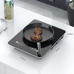 a pan with some food on top of it