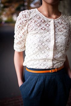 Men Crochet, Crochet Clothes For Women, Ideas Crochet, Clothes Ideas, Look Vintage, 가을 패션, Inspiration Mode