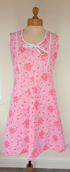 True Vintage, Pink And White, Baby Pink, Unique Vintage, Vintage Clothing, Sundress, Vintage Outfits, Art Collection, Dress Outfits