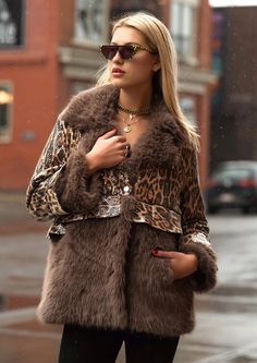 #viral #shoponline #jacket #furjacket #fauxfur #leopard #sequinjacket #fashionvideo #shoppingaddict #women #womenstyle #style #holiday #holidayinspo #christmasoutfit #outfitinspo #womensfashion #womenshopping #fashiongram #fashionstyle #fashionreels #outfitideas #fierce #confidence #katehewko #party #maximalism #funfashion Leopard Coat Outfit, Sequin Coats, Leopard Coat, Leopard Jacket, Cozy Jacket, Animal Print Fashion, Sequin Jacket, Maximalism, Fashion Videos