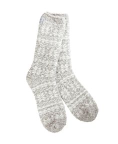 Snuggle up with our limited edition Cozy Collection socks! Keep your feet warm and stylish this holiday season. Made with the softest materials, these socks are perfect for cozy nights in. One size fits most (6-10) and easy to care for. Limited supply, so treat your feet before they're gone! Silver Socks, Headband Jewelry, Curvy Shorts, Head Wrap Headband, Soft Sock, Stocking Stuffer Gifts, Sweater Tank Top, Silver Jeans, Cozy Winter