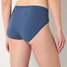 This Ambrielle brief panty is designed for a mid-rise with a high-leg cut from soft, breathable stretch-cotton with full back coverage to feel secure in your most essential layer.Fiber Content: 95% Organic Cotton, 5% SpandexFabric Description: KnitCare: Tumble Dry, Machine WashMaterial: CottonCountry of Origin: Imported Supportive Seamless Cotton Bottoms, Stretch Blue Bottoms With Comfort Waistband, Blue Stretch Bottoms With Comfort Waistband, Supportive No-show Bottoms With Moderate Coverage, Blue High-cut Leg Bottoms With Contoured Waistband, Sports Briefs In Elastane, Elastane High-cut Leg Loungewear Bottoms, Micro-elastic Sports Bottoms With Soft Touch, Seamless Sports Brief Bottoms