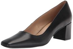 PRICES MAY VARY. Classic square toe pump for women with a comfortable fit 2.25 inch low block heel for everyday comfort Womens pump with a flexible, non-slip outsole and Contour+ technology for a premium fit and all-day comfort experience Leather or metallic leather upper create a timeless yet modern women's shoe Consciously packaged: 100% of our shoe boxes are made of 80% recycled paper + soy-based ink and shoes are designed using sustainable materials Perfect for many occasions: wear to work, Shoe Boxes, Womens Pumps, Office Shoes, Low Block Heels, Wear To Work, Work Shoes, Metallic Leather, Pump Shoes, Recycled Paper