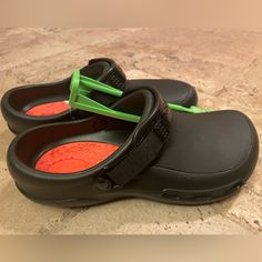 Brand New Slip Resistant Work Croc Clogs! New With Tags And Great For Work Conditions. Size 8 Women’s And 7 Men’s. Ergonomic Non-slip Clogs With Round Toe, Non-slip Round Toe Functional Clogs, Non-slip Closed Toe Clogs For Sports, Functional Non-slip Clogs With Round Toe, Functional Non-slip Round Toe Clogs, Comfortable Slip-resistant Black Clogs, Comfortable Black Slip-resistant Clogs, Comfortable Ergonomic Black Clogs, Black Slip-resistant Clogs For Outdoor