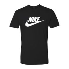 Nike T-Shirts For Men Deliver A Soft Jersey Feel With A Great Range Of Motion To Get You Through Your Workout In Total Comfort. Nike Shirt: Nike Shirts For Men Have A Standard Fit For A Relaxed, Easy Feel During Physical Activity. Large Nike Swoosh Trademark Printed On Chest. Features: Department: Men Material: 100% Cotton Theme: Logo Pattern: Graphic Fit: Athletic Type: T-Shirt Features: All Seasons Mpn: 891953 Neckline: Crew Neck Gender: Male Sleeve Length: Short Sleeve. Nike T Shirts Boys, Nike T Shirts, Athletic Logo, Red And Black Shirt, Shirts Nike, Combat Shirt, Green Polo Shirts, T Shirt Logo, Nike Long Sleeve