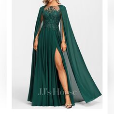 Brand New Size: 16w Color: Dark Green Green Wedding Dresses, Green Formal Dresses, Prom Dresses Long Pink, Chiffon Evening Dress, Lace Evening Dress, Backless Evening Dress, Tulle Evening Dress, Custom Prom Dress, Dress With Sequins