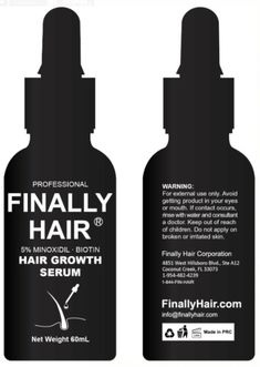 Finally Hair Regrowth Treatment Serum Your Choice of either the Men's Version or the Women's Version (select from the drop down box) Men's Version Description: Finally Hair Biotin + Collagen Hair Re-Growth Serum with 5% Minoxidil Treatment for Stronger Thicker Longer Hair – Natural Hair Growth Thickening Treatment - Stop Thinning & Hair Loss for Men PROMOTE NATURAL HEALTHY HAIR GROWTH: Our Hair Growth Serum is designed to revitalize, strengthen, protect, and stimulate hair follicles. The formula Hair Growth Tablets, Natural Hair Regrowth, Hair Growth Secrets, Stimulate Hair Follicles, Hair Regrowth Treatments, Hair Remedies For Growth, Healthy Hair Care, Hair Growth Supplement, Home Remedies For Hair