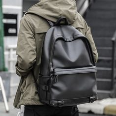 SPECIFICATIONStexture of material: PU leathermochila masculina: business backpackmochila: Backpack for menbagpack school: men backpackTechnics: EmbossingStyle: CasualSize: 35x15x46cmRain Cover: NoPattern Type: SolidOrigin: CN(Origin)Model Number: G58Mochila Male: Casual DaypacksMen Backpack Leather: backpack menMain Material: PULuxury Designer PU Leather Backpack: Male High Quality Travel BackpacksLining Material: PolyesterLeather Backpacks: 15.6 Inch Laptop BackpackItem Type: BackpacksInterior: College Book Bag, Leather Backpack Black, Teenager Boys, Black School Bags, Leather Laptop Backpack, Leather Backpack Purse, Backpack For Teens, Women Leather Backpack