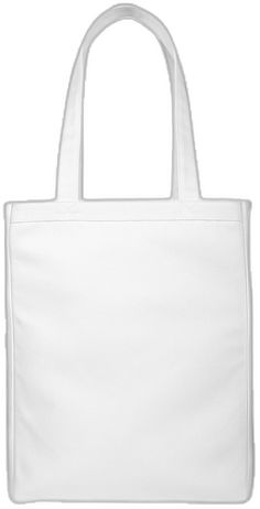 White Square Canvas Bag For School, Classic White Canvas Bag, Classic White School Bags, Classic White School Bag, Classic White Canvas Tote Bag, Large White Everyday Canvas Bag, White School Bag With Reinforced Handles, Large White Canvas Bag For Everyday Use, Modern White Rectangular Canvas Bag