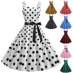 Pinterest Polka Dot Dresses For Retro-themed Events, Summer Pinup Party Dresses, Summer Pinup Dresses For Party, Summer Party Pinup Dresses, Polka Dot Pinup Dress For Summer, Summer Pinup Polka Dot Dress, Summer Polka Dot Pinup Dress, Retro Polka Dot Dresses For Party, 1950s Style Polka Dot Dress For Retro-themed Events