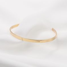 "14K gold cuff bracelet. 14K Gold Minimalist Cuff Bracelet * 14K solid gold. It is about 3mm x 1mm Please select the size of your wrist. If your wrist is 6\", please purchase 6\" bracelet. (If you order a 6\" bracelet, actual cuff length will be 5\" plus 1 inch opening.) Please read our policies before you place your order. https://www.etsy.com/shop/SashJewelry/policy?ref=shopinfo_policies_leftnav To see other Mother daughter necklace set click here: https://www.etsy.com/shop/SashJewelry?section Everyday Polished Yellow Gold Cuff Bracelet, Gold Minimalist Bangle For Formal Occasions, 14k Gold Polished Minimalist Cuff Bracelet, Minimalist 14k Gold Cuff Bracelet With Polished Finish, Minimalist Gold Bracelets With Polished Finish, Minimalist Yellow Gold Cuff Bracelets, Minimalist Rose Gold Bracelet With Polished Finish, Minimalist Polished Rose Gold Bracelet, Yellow Gold Open Cuff Bangle For Gift