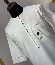 Elegant White Formal Kurta, Formal Fitted Thobe For Eid, Elegant Fitted Festive Thobe, Festive Elegant Fitted Thobe, Elegant Fitted Kurta For Traditional Ceremonies, Elegant White Long Sleeve Kurta, Formal White Long Sleeve Thobe, White Long Sleeve Thobe For Formal Occasions, Elegant Fitted Wedding Thobe