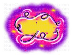 the word love is surrounded by swirling swirls and bubbles in pink, yellow, and purple