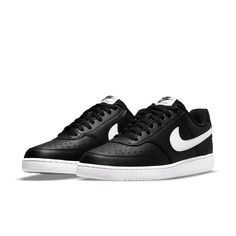 Nike Court Vision Low Next Nature 'Black White' DH2987-001 Nike Court Vision Low, Nike Court Vision, Court Vision, Baskets Nike, Mens Shoes Black, Cute Nikes, Tube Socks, New Sneakers, Low Sneakers