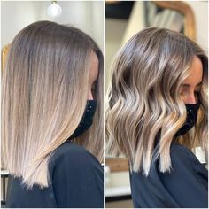 Bronde Balayage Straight Fine Hair, Balayage Short Blonde Hair, Fall Blonde Hair Color Straight, Bronde Balayage Bob Straight, Shorter Balayage Hair, Balayage Brown And Blonde, Balyage Blonde Brown Short Hair, Balayage Hair On Short Hair, Bronde Haircolor Short Straight