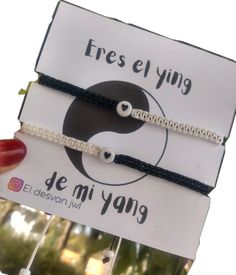 Pulsera personalizada, ying yang Ideas Para Pulseras Aesthetic, Ideas Para Pulseras, Unique Anniversary Gifts For Him, One Year Anniversary Gift Ideas, 6 Months Anniversary, Anniversary Gift Ideas For Boyfriend, Year Anniversary Gift Ideas, Pulseras Aesthetic, Anniversary Gift Ideas For Him