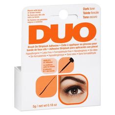 Duo Brush On Adhesive Dark Eyelash Brands, Ardell Lashes, Eyelash Brush, Lash Adhesive, Eyelash Glue, Lash Glue, Adhesive Glue, Strip Lashes, Natural Lashes