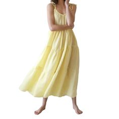 Mille Resort Sunshine Yellow Linen Sundress, Midi Length, Self Fabric Tie, A06, $87, Nwt A06 New With Tags This Item May Be A Store Return, A Store Display, Or Last Chance Items. They Often Come With No Tags Or Only A Sept Store Tag. Some May Show Signs Of Wear, Deodorant Spots, Light Spots Etc. We Do Our Best To Photograph Any Flaws- Review Photos Carefully. Sundress Midi, Travel Dresses, Spots Light, Linen Sundress, Midi Sundress, Light Spots, Travel Dress, Sunshine Yellow, Store Display