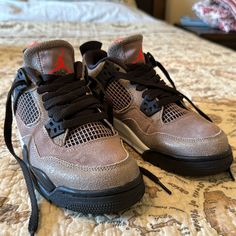 New!!! Great Kicks For Boys Or Girls :) It Has Never Been Used! Don’t Hesitate To Reach Out With More Questions Or More Pictures :) Negotiable!!! Jordan 4 Retro Taupe Haze, Taupe Haze, Shoes Air, Jordan 4 Retro, Air Jordan 4, Air Jordan 4 Retro, Kids Jordans, Jordan Shoes, Air Jordan