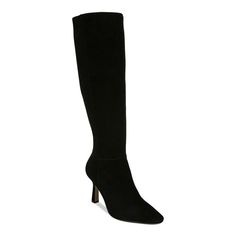 Size: 5 Size Type: Regular Style: Heeled Boot Width: M Color: Black Occasion: Dress Boot Height: 15.5 Heel Type: Kitten Heel Height: 3 Shaft Size: Knee High Toe Type: Almond Insole Material: Man Made Lining Material: Man Made Outsole Material: Man Made Upper Material: Leather Care Instructions: Spot Clean Only Shoe Information: New In Box Sku: 510520013 Mpn: H4119l1 - Please Note: - All Images Are Stock Images. Colors May Vary Slightly Elegant Heeled Boots For Spring Workwear, Fitted Almond Toe Heeled Boots For Workwear, Fitted Almond Toe Heeled Boots For Work, Elegant Tall Suede Heeled Boots, Elegant Suede Heeled Boots For Office, Elegant Office Heeled Boots In Suede, Classic Fitted Heeled Boots For Evening, Elegant Fitted Heeled Boots For Work, Elegant Workwear Boots For Spring