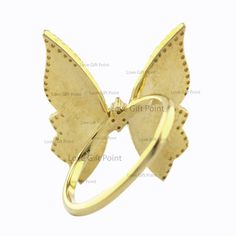 Description Sky Blue Enamel Genuine SI Clarity G H Color Diamond Big Butterfly Ring Solid 14K Yellow Gold Unique Wedding Engagement Jewelry ≫ Features * Items Code: SR01438 * Metal: 14K Solid Gold (18K also available - Additional fees may apply) * Solid 14K Yellow Gold with stamped * More option in gold color: Rose gold, yellow gold, White gold * Diamonds Wt. : 0.25 Ct * Diamond color : G-H * Diamonds Clarity : SI * Diamonds cut : Brilliant * Blue Enamel Wt.:- * Ring Size 3 to 10 (As per your re Luxury Gold Butterfly Ring For Anniversary, Fine Jewelry Butterfly Shape For Wedding, Butterfly-shaped White Gold Jewelry For Wedding, White Gold Butterfly Jewelry For Wedding, Fine Jewelry Butterfly Piece For Wedding, Wedding Fine Jewelry Butterfly Shape, Butterfly Shaped Diamond Jewelry For Wedding, Butterfly-shaped Diamond Jewelry For Wedding, Butterfly-shaped Diamond Wedding Jewelry