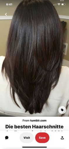 Trendy Hairstyle, Dark Brown Hair