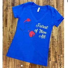 Brand New, Disney Snow White V Neck Shirt Snow White Shirts, Snow White Shirt, Disney Snow White, Fairest Of Them All, Womens Disney Shirts, V Neck Shirt, Disney Shirt, Adulting Shirts, Disney Tops