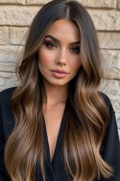 Light Brown Hair Styles, California Brunette, Bayalage Hair, Brown Hair Styles, Sunkissed Hair Brunette, Sunkissed Hair, Lips Inspiration, Bombshell Hair