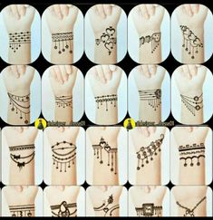 many different types of tattoos on hands