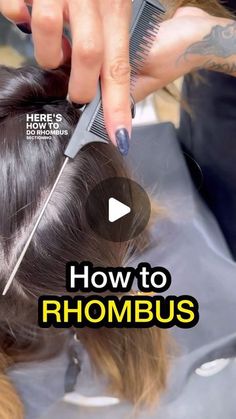 Emily Chen on Instagram: "Here’s why rhombus sectioning will get you all HOT & BOTHERED 😮‍💨🔥   It’s one of the most efficient ways to PACK in your foils in the blendiest, yummiest manner. This ALL DIAGONAL placement allows for maximum area coverage and maximum blend.   I went live a few times today during this color process. If you missed them, you can rewatch the 3-part series in subscribers (button on profile)  #emchenhair #saloneducation" Hair Color Placement Diagram, Color Placement Techniques, Foil Placement Techniques, Hair Knowledge, Partial Highlights, Sunset Hair, Money Piece, Hair Color Techniques