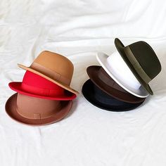 Category:Hats; Embellishment:Pure Color; Gender:Men's; Quantity:1 PC; Occasion:Holiday,Wedding; Material:Polyester; Front page:WE; Shipping Weight:0.2; Listing Date:08/19/2024 1950s Mens Hats, 1950s Mens, Wedding Party Accessories, Cheap Party, Hats Fashion, Holiday Wedding, Felt Hat, Top Hat, Pure Color