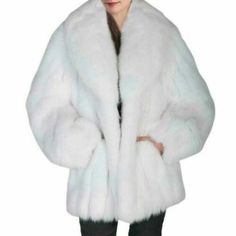 Faux Fox Fur Coat, Womens Faux Fur Coat, Faux Fur Coats, Fur Clothing, Women Overcoat, Fox Fur Coat, Outwear Jackets, Fur Coats, Winter Jackets Women