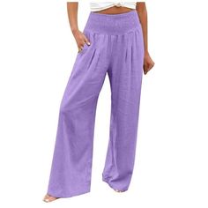 women's wide leg pants with pockets lightweight high waisted adjustable tie knot loose trousers flowy summer beach lounge pants capris for women casual summer fashion lightweight stretch pants drawstring capri pant plus size activewear linen pants for women summer casual lightweight drawstring pants women straight leg pants yoga pants with pocket for women cotton linen capris pants for women on clearance casual solid with pockets cotton blend baggy with drawstring wide leg gray summer pants for Linen Lounge Pants, Cotton Linen Trousers, Summer Lounge, Cotton Linen Pants, Loose Trousers, Long Trousers, Wide Leg Linen Pants, Linen Pants Women, Trouser Pants Women