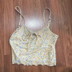 Superrrrr Adorable Weekend Edition Crop Top!! Never Worn, Brand New!!! Super Soft & Silky! Part Of The Buy 2 Get One Free! (Buy Two Items From My Closet That Are Apart Of The B2g1 Has To Be Listed On The Listing To Apply And Get The 3rd Item Free) You Can Create A Bundle Of The 3 Items You Want And I Will Apply The Discount For You! Get One, The 3, Yellow White, Color White, Crop Top, Womens Tops, Crop Tops, Yellow, Christmas