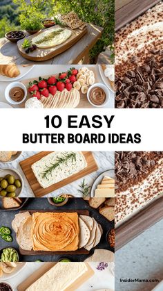 10 easy and delicious butter board ideas to make ahead for the next party or picnic