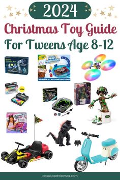 Looking for the best Christmas toys for kids aged 8-12? Our 2024 Toy Guide has the hottest Christmas gifts they'll love! From interactive learning and robot toys to trending toys like fidget toys and travel toys, this kids Christmas gift guide is packed with holiday toys for every personality. Need ideas for stocking stuffers? Check out our toy gifts and make their kids Christmas list complete with the year's hot picks! 🎁 #ChristmasToys #ToyGuide Christmas 2024 Gift Ideas Kids, Kid Gifts For Christmas, Affordable Christmas Gifts For Kids, 2024 Gift Guide Kids, Girls Toys For Christmas, Christmas Toys 2024, Big Christmas Gifts For Kids, Christmas Gifts 2024 Trends, Toys For 8 Year Boy